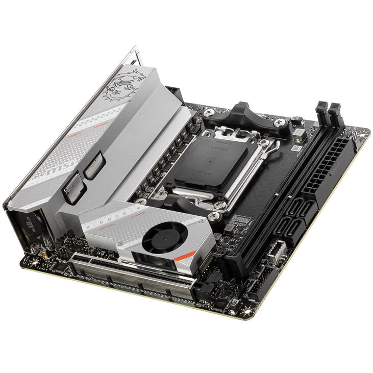 MSI MPG B650I Edge WiFi, Socket AM5, AMD B650l, Mini-ITX - DDR5 image number 4