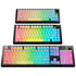 Glorious Polychroma V2 Keycaps, ANSI Layout (US), Polycarbonat, UV-Druck - Transparent image number null