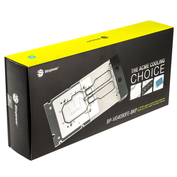 Bitspower X-TEND aktive Backplate RTX 4090 FE - acryl image number 5