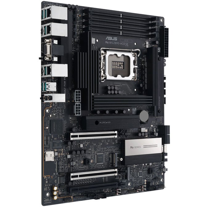 ASUS Pro WS Z890-ACE SE motherboard, LGA 1851 socket, Intel Z890, ATX, DDR5 image number 7