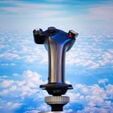 Thrustmaster Airbus Add-On Griff, A400M & A3XX-Familie, Hall-Effekt-Sensor - schwarz image number null