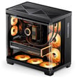 Jonsbo TK-4 Geh&auml;use, Midi-Tower, ATX, Tempered Glass - schwarz image number null