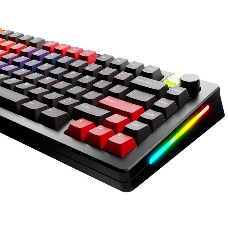 Glorious GPBT Gradient Keycaps, ANSI Layout (US), PBT, Dye-Sub - Celestial Fire image number 2