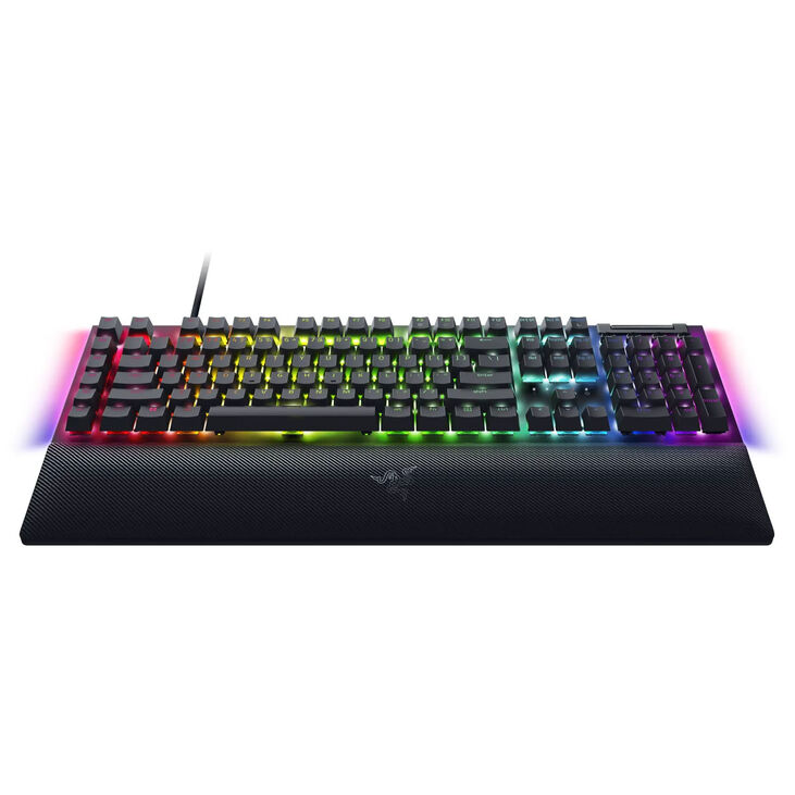 Razer BlackWidow V4 Gaming Keyboard, mechanical, RGB – Green Switch, black image number 2