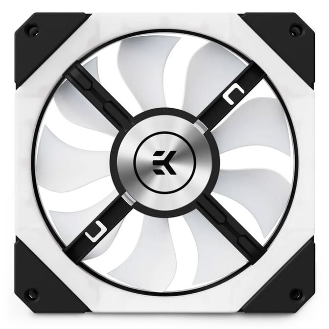 EK Water Blocks EK-Quantum Impulse 120 D-RGB PWM Fan - 120mm, black image number 2