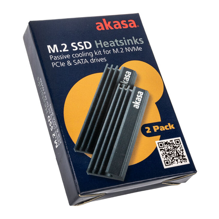 Akasa M.2 SSD Kühlkörper - Aluminium image number 3