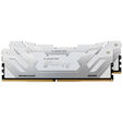 Kingston Fury Renegade DDR5-8400 RAM, CL40, XMP 3.0, CUDIMM &ndash; 48 GB Dual-Kit, wei&szlig; image number null