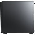 Montech X5M PC Case, Mid Tower, Micro-ATX, ARGB, Tempered Glass - Black image number null