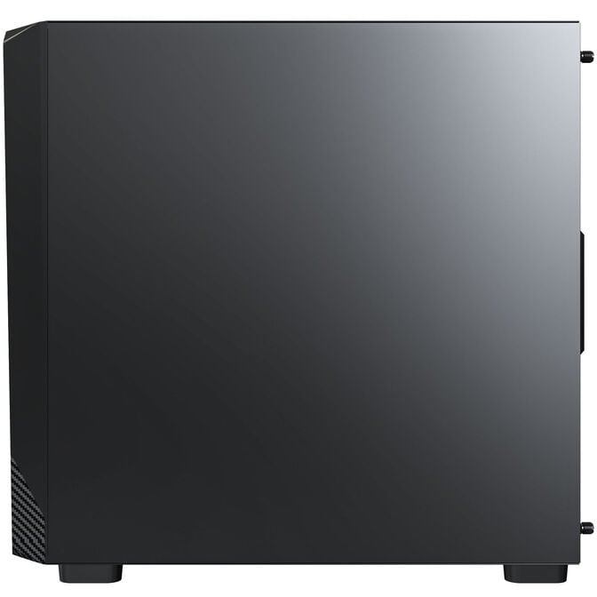 Montech X5M PC Case, Mid Tower, Micro-ATX, ARGB, Tempered Glass - Black image number 3