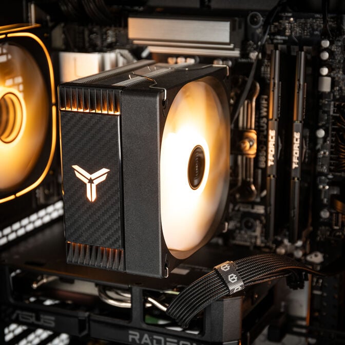 KingForge Gaming-PC Silber, AMD Ryzen 5 9500F, RX 9060 XT 16GB, Phanteks Eclipse G370A &ndash; Fertig-PC image number 4