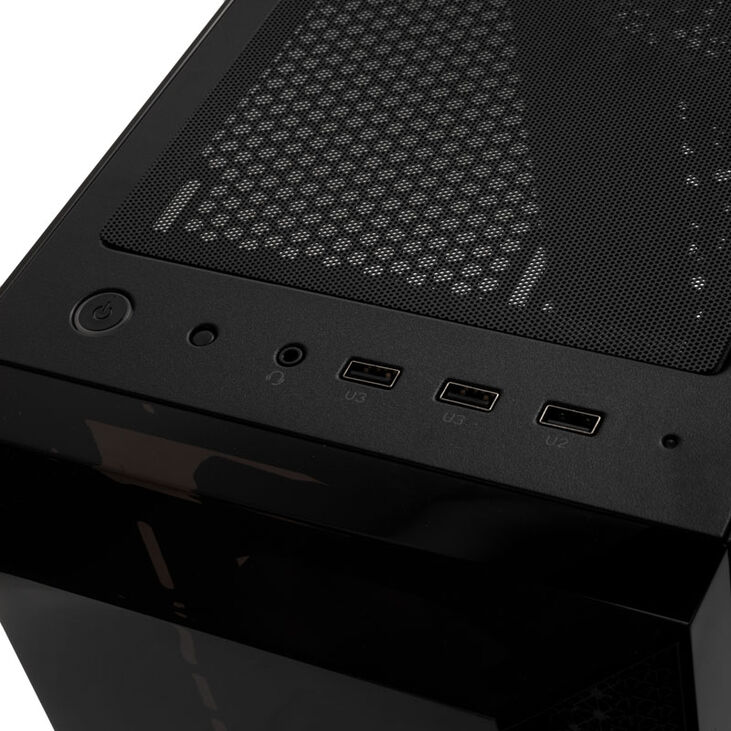SilverStone Fara B1 Pro Midi-Tower, ARGB, Tempered Glass - schwarz image number 4