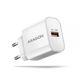 AXAGON ACU-QC18 Charging Adapter, 18 W - white