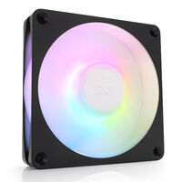 Alphacool Apex Stealth Metal Aurora PWM Fan, RGB - matte black, 120mm
