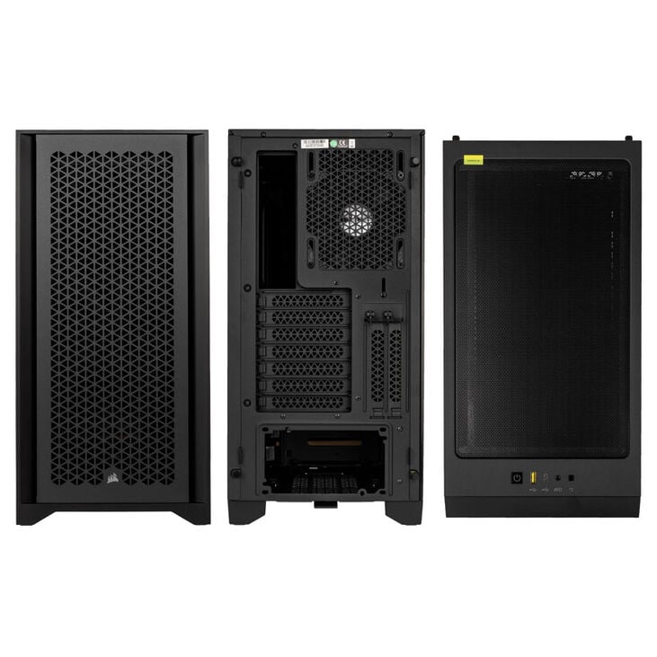 Corsair 4000D Airflow Tempered Glass Midi-Tower - schwarz Window image number 3