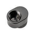 XSPC G1/4 Rotary 7mm Offset Fitting - black chrome image number null