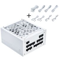 Phanteks Revolt 1200W Platinum Bundle, power supply with cable kit - white
