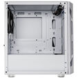 SilverStone Fara H1M Micro-ATX Case, Tempered Glass - white image number null