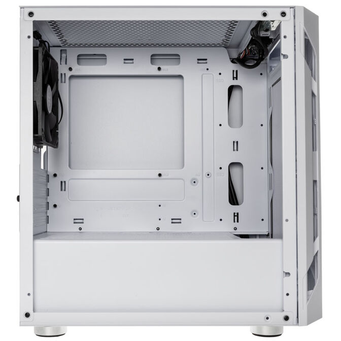 SilverStone Fara H1M Micro-ATX Case, Tempered Glass - white image number 5