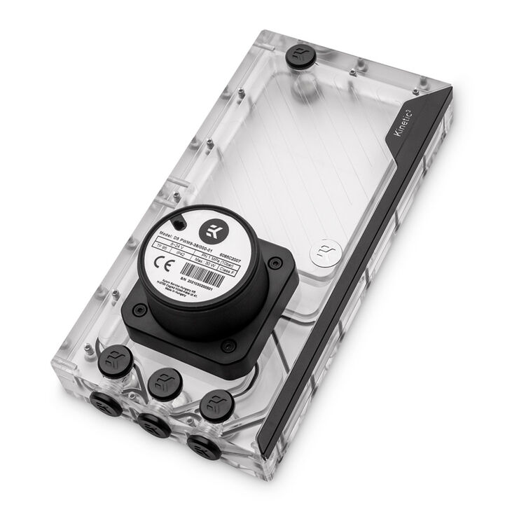EK Water Blocks EK-Quantum Kinetic3 FLT D5 PWM Reservoir-Pump Combo - 240mm, D-RGB, Acrylic image number 1