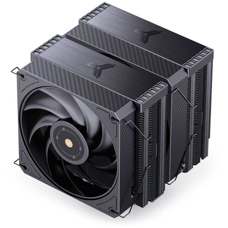 Jonsbo HX6280 CPU cooler, PWM, RGB - 130mm, black image number 3