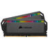 Corsair Dominator Platinum RGB DDR4-3600 RAM, CL18, XMP - 16 GB Dual-Kit, black image number null