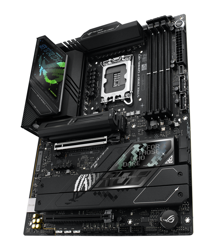 ASUS ROG STRIX Z890-F Mainboard, Sockel LGA 1851, Intel Z890, ATX, DDR5 image number 2