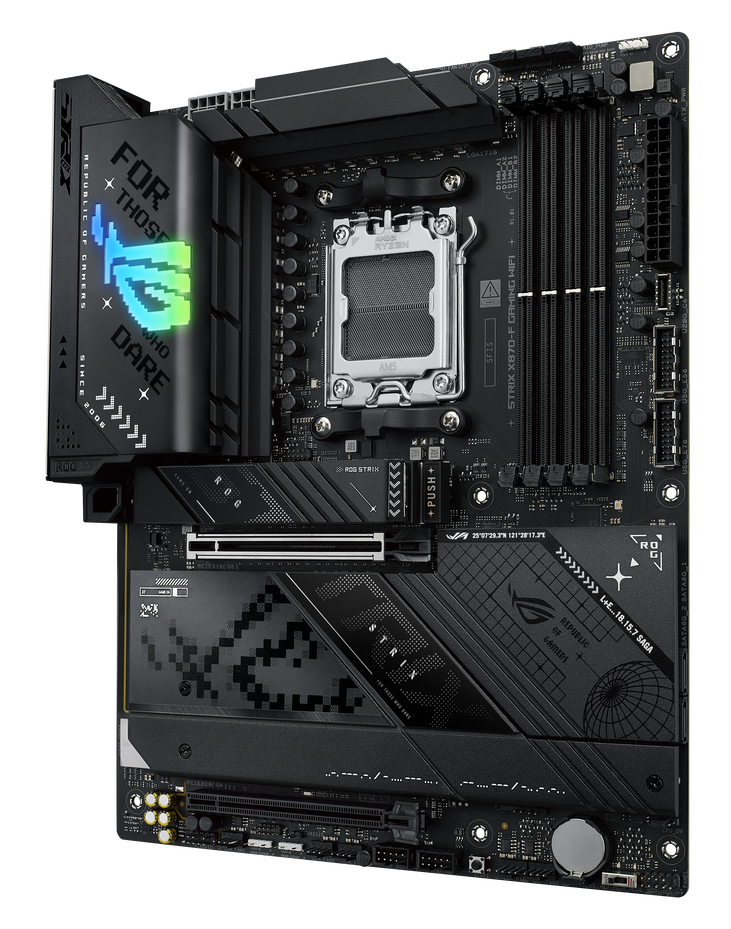 ASUS ROG Strix X870-F Gaming WiFi Mainboard, AMD X870, Sockel AM5, DDR5 image number 4