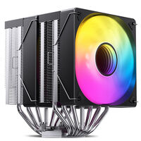 Jonsbo CR-3000 CPU-K&uuml;hler Dual Tower, ARGB - 2x 120 mm, schwarz