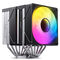 Jonsbo CR-3000 CPU-K&uuml;hler Dual Tower, ARGB - 2x 120 mm, schwarz