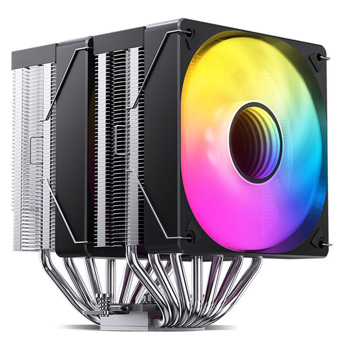 Jonsbo CR-3000 CPU-K&uuml;hler Dual Tower, ARGB - 2x 120 mm, schwarz image number 0