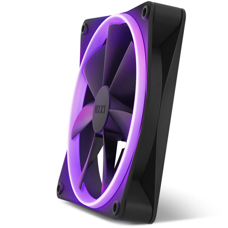 NZXT F140 PWM fan, black image number 2