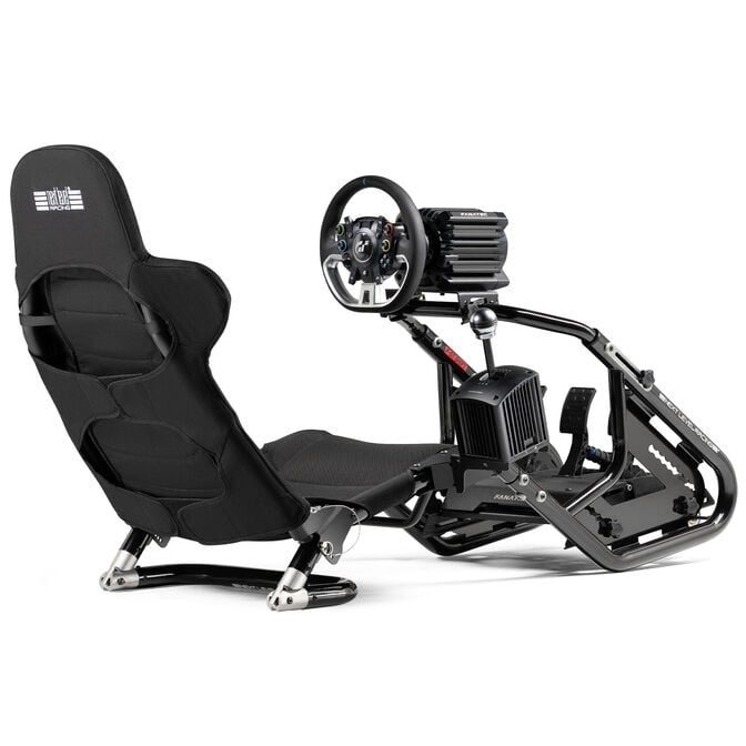 Next Level Racing F-GT Shift Simulator Cockpit, Formel- und GT-Sitzposition, justierbar - schwarz image number 3