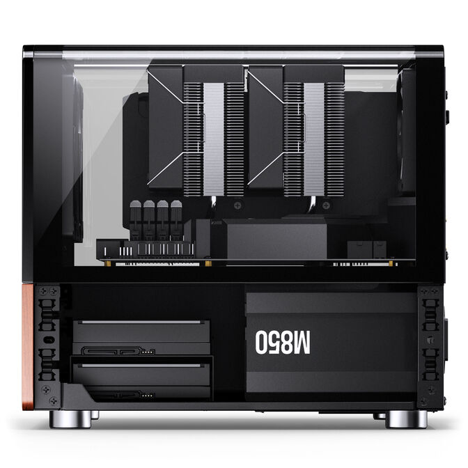 Jonsbo V12 PC-Geh&auml;use, Mini-Tower, Micro-ATX - schwarz image number 12