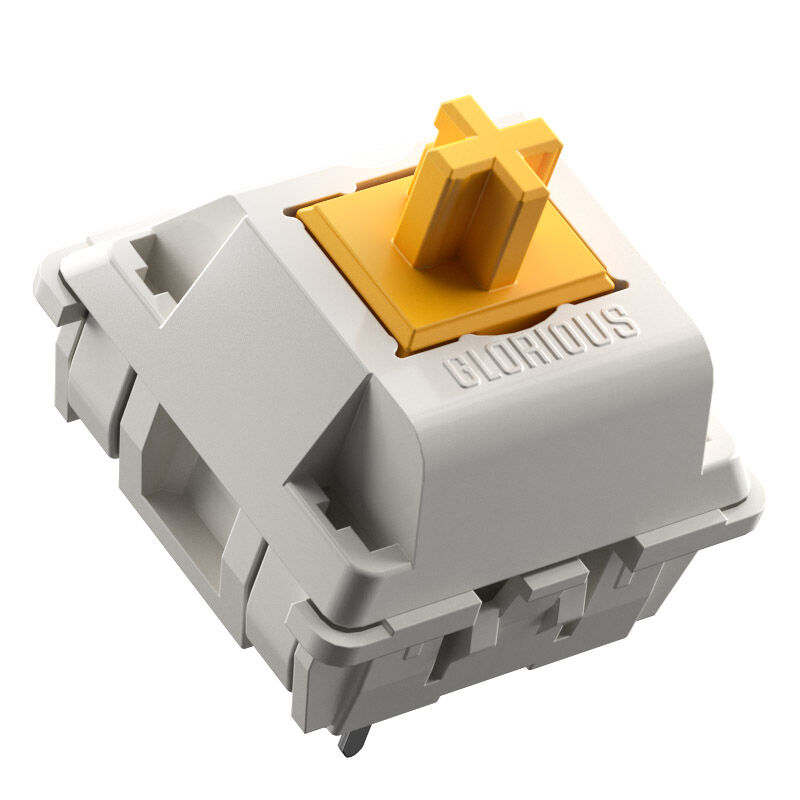 Glorious Panda Standard Switches, mechanisch, 5-Pin, taktil, MX-Stem, 50g - lubed, 36 Stück