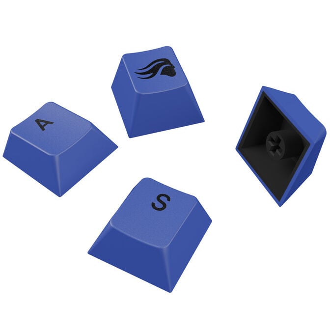 Glorious GPBT Basics Keycaps, ANSI Layout (US), PBT, Doubleshot - Mana Blue image number 5