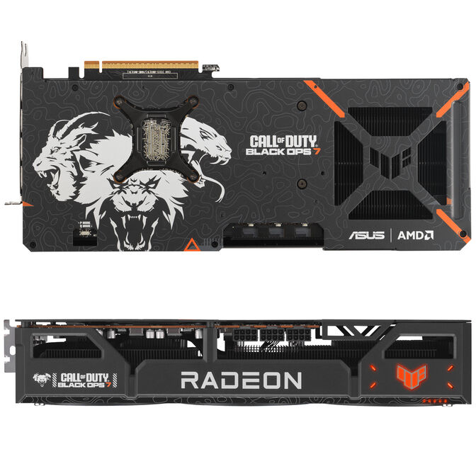 ASUS TUF Gaming Radeon RX 9070 XT COD BO7 Special Edition, 16384 MB GDDR6 image number 10