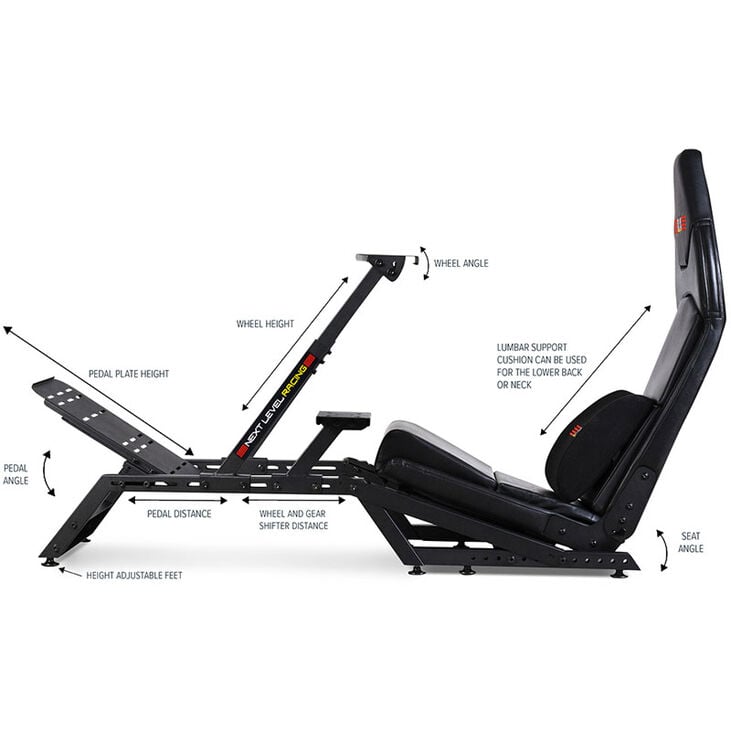 Next Level Racing F-GT Formula and GT Simulator Cockpit image number 2