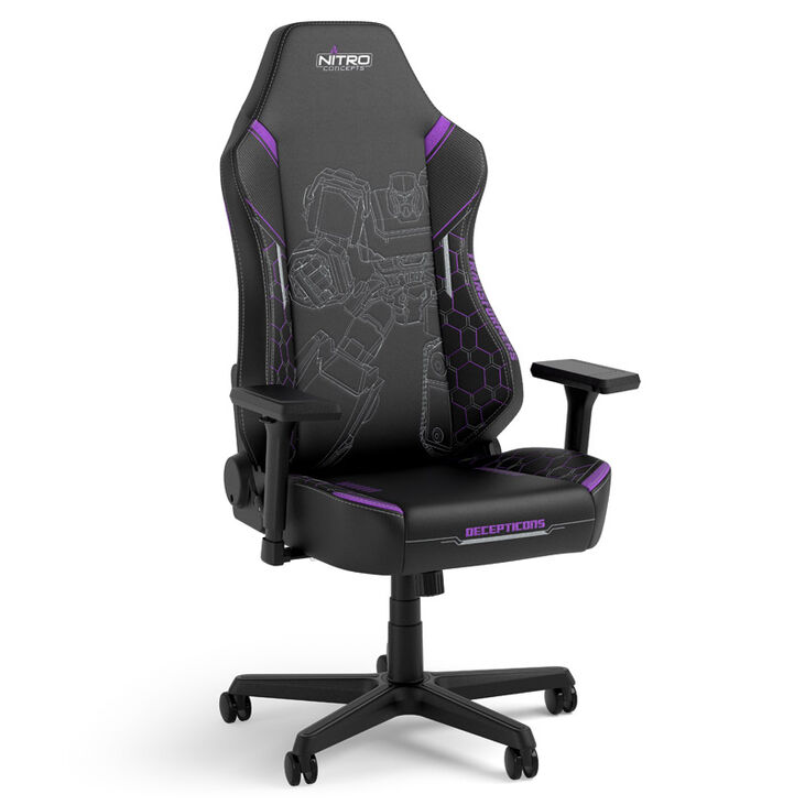Nitro Concepts X1000 Gaming Chair - Transformers Decepticons Edition image number 0