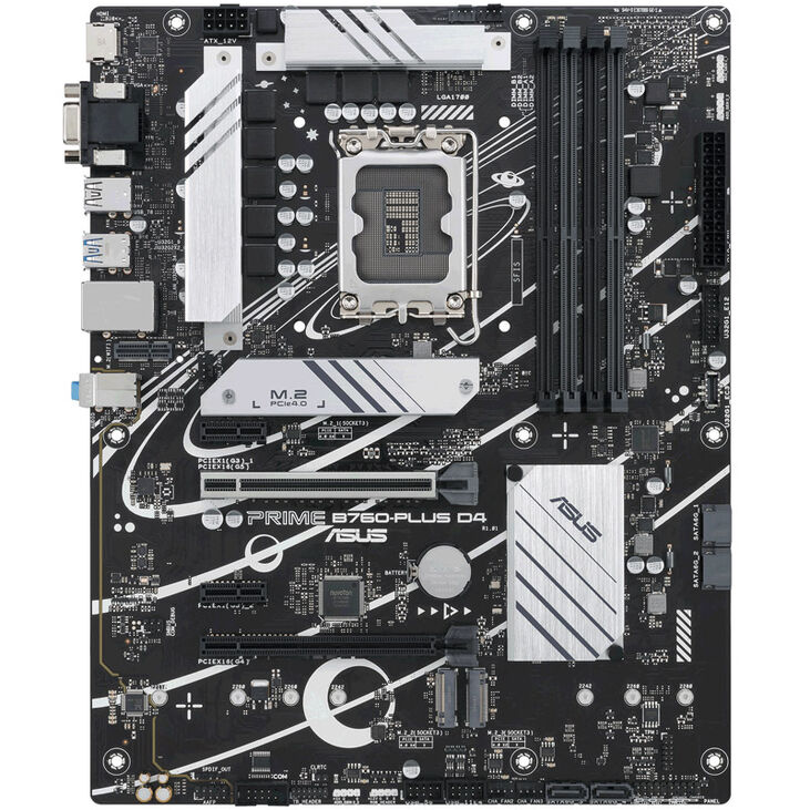 ASUS Prime B760-Plus D4, Intel B760 Mainboard - Sockel 1700, DDR4 image number 1