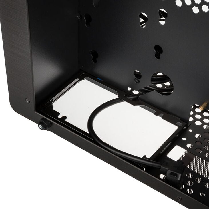 Raijintek Ophion M Evo TGS Micro-ATX Gehäuse, Tempered Glass - schwarz image number 9