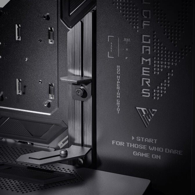 ASUS ROG Hyperion GR701 Big-Tower, Tempered Glass - schwarz image number 9