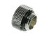 Bitspower Adapter G1/4 Zoll AG auf G1/4 Zoll IG - silber glänzend image number null