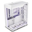 Ssupd Xhuttle PC case, mid tower, ATX, RGB, tempered glass - white image number null
