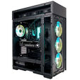 InWin Modfree Deluxe Full Tower Tempered Glass - black image number null