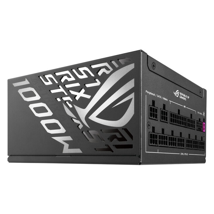 ASUS ROG Strix 1000 Platinum power supply, 80 PLUS Platinum, modular, PCIe 5.1 - 1,000 watts image number 6