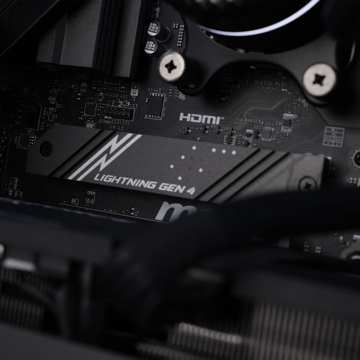 Gaming PC Mach 6 powered by MSI, AMD Ryzen 7 9800X3D, NVIDIA GeForce RTX 5080 - Fertig-PC image number 8