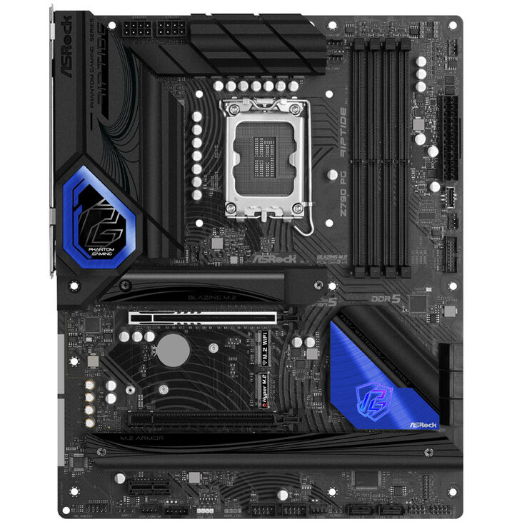 ASRock Z790 PG Riptide, Intel Z790 Motherboard - Socket 1700, DDR5 image number 2