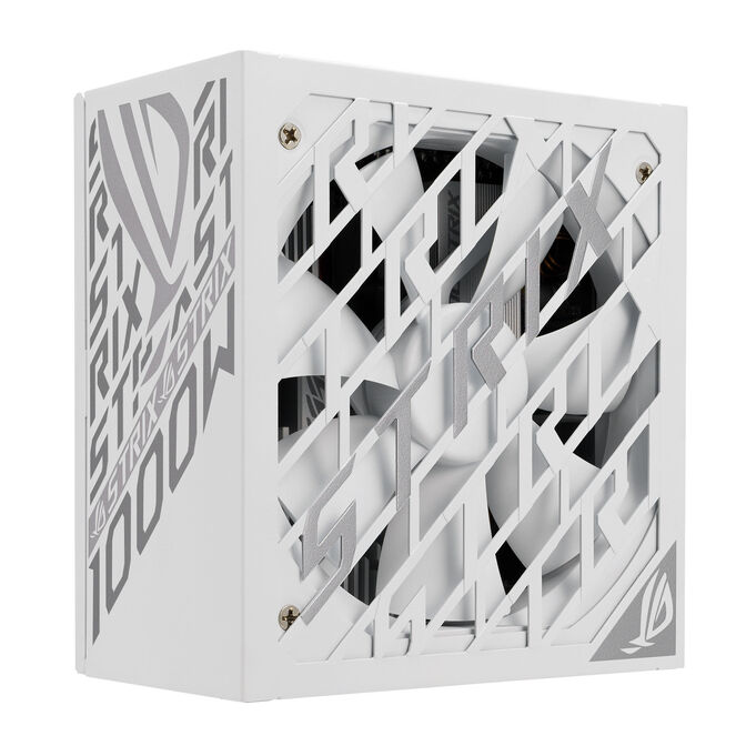 ASUS ROG Strix 1000W Platinum, 80 PLUS Platinum power supply, modular, PCIe 5.1 - 1,000 watts, white image number 0