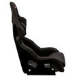 O-Rouge C1-XL Cold Fusion Simracing Seat - schwarz image number null