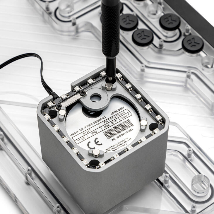 EK Water Blocks EK-Quantum Convection D5 D-RGB - Silver image number 3